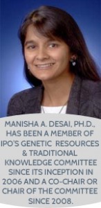 Manisha A. Desai, Genetic Resources & Traditional Knowledge Committee ...